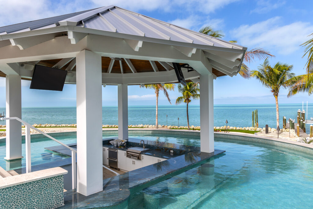Coastal Source outdoor audio speakers outdoor kitchen